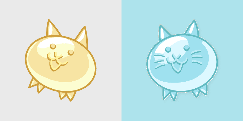 Battle Cats Custom Cursor Pack