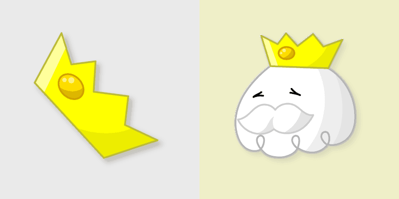 Cute Cursor Pack - Homestar Runner King of Town
