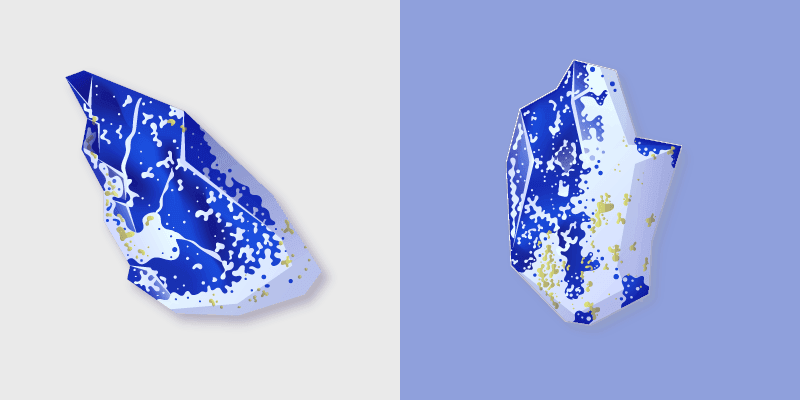 Enchanted Blue Lazurite Cursor Pack