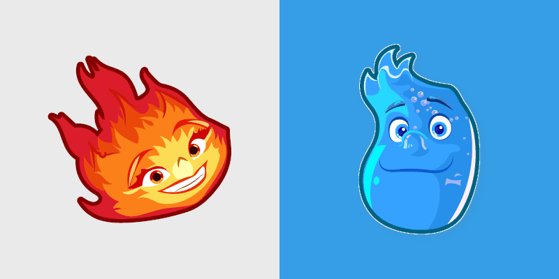 Ember and Wade Cute Cursor Pack