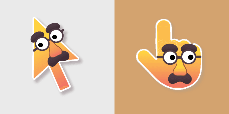 Cute Cursor Face-Off