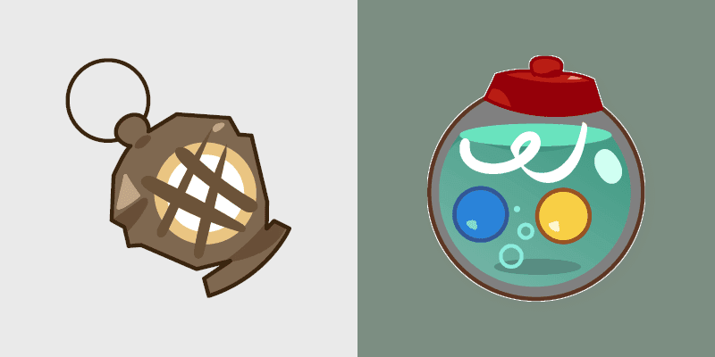 Candy Diver Cute Cursor Pack