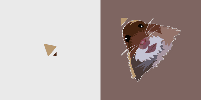 Staring Hamster Meme Cursor Pack
