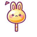 Kawaii Bunny Bear Lollipop Cursor Pointer
