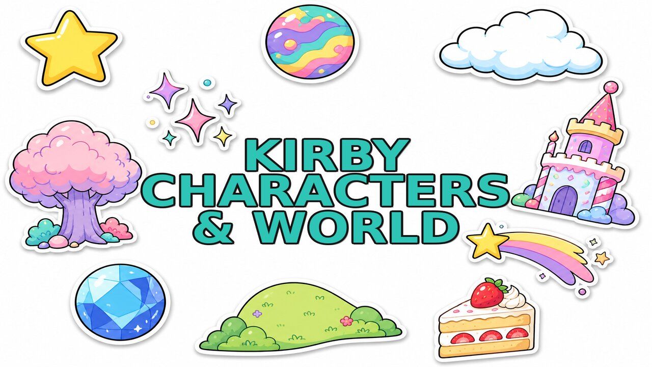 Kirby Characters & World - Custom cursor collection preview