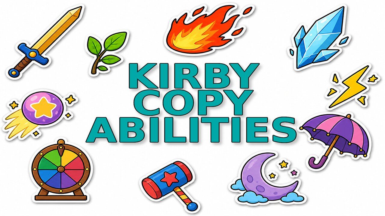 Kirby Copy Abilities - Custom cursor collection preview