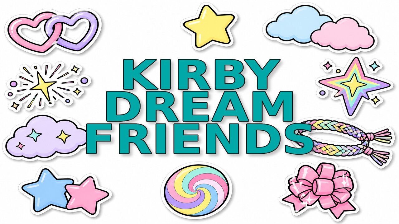 Kirby Dream Friends - Custom cursor collection preview