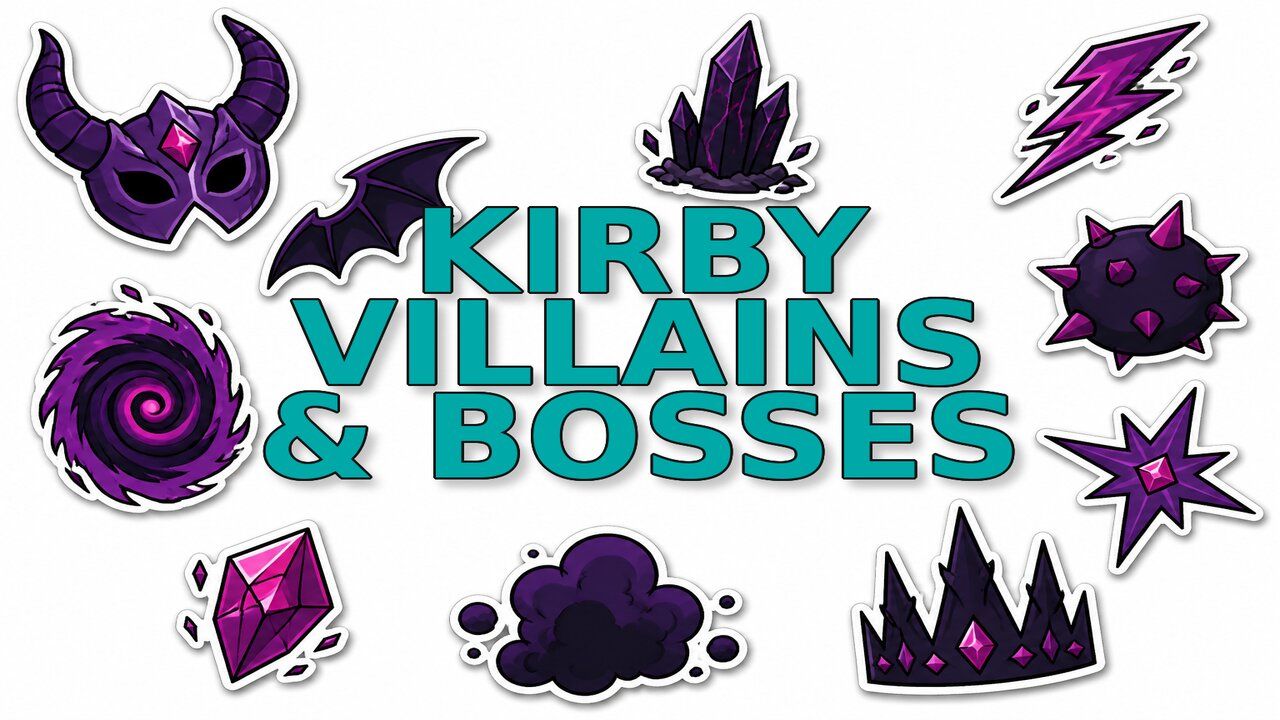 Kirby Villains & Bosses - Custom cursor collection preview