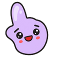 Lavender Blob Pointer