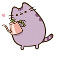 Lavender Matcha Pusheen Barista Pointer
