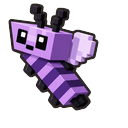 Lavender Voxel Bee Default