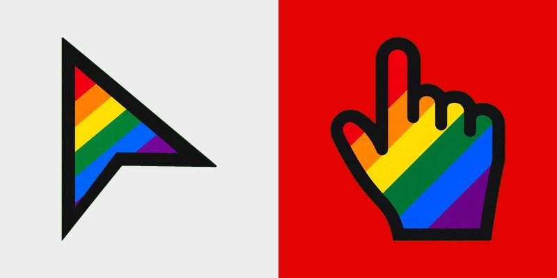 LGBT Pride Rainbow Cursor
