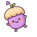 Lilac Acorn Sprout Cursor Default