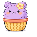 Lilac Bear Bloom Cursor Default