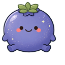 Lilac Blueberry Cheer Cursor Default