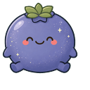 Lilac Blueberry Cheer Cursor Pointer