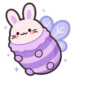 Lilac Bunny Flutter Cursor Default