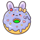 Lilac Bunny Soft Serve Cursor Pointer