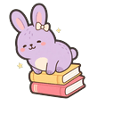 Lilac Bunny Study Cursor Default