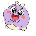 Lilac Fish Mood Cursor Pointer