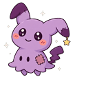 Lilac Ghost Star Rag Cursor Default