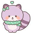 Lilac Mint Araiguma Cursor Pointer
