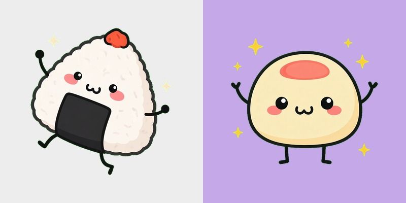 Lilac Onigiri Pop Cursor