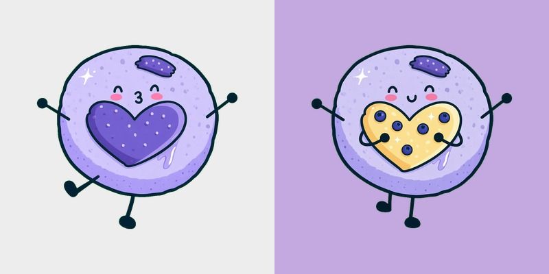 Lilac Pancake Cheer Cursor