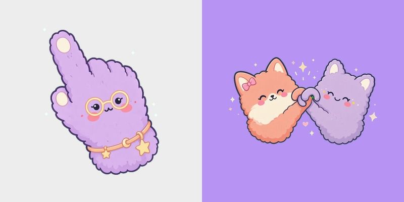 Lilac Paw Promise Cursor