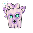 Lilac Petal Blowpipe Cursor Pointer