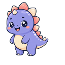 Lilac Stego Star Cursor Pointer