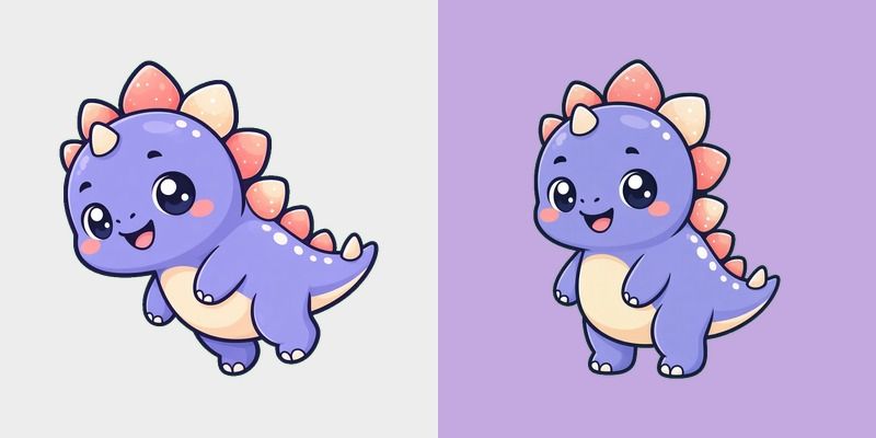 Lilac Stego Star Cursor