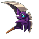 Lilac Void Scythe Cursor Default