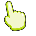 Lime Puff Pointer