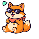 Mango Fox Shades Cursor Pointer