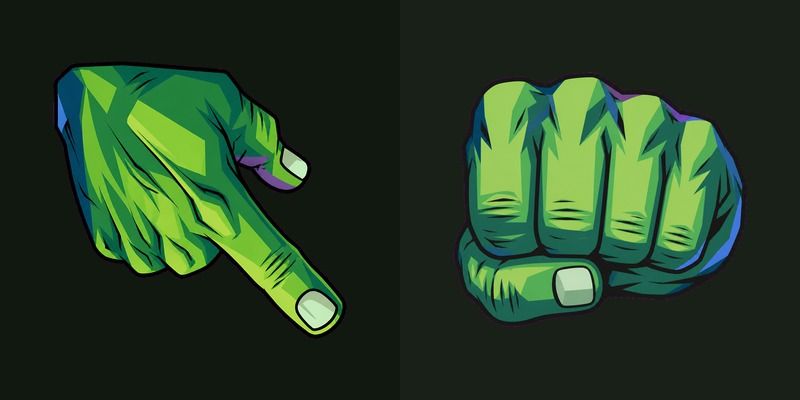 Marvel Angry Hulk