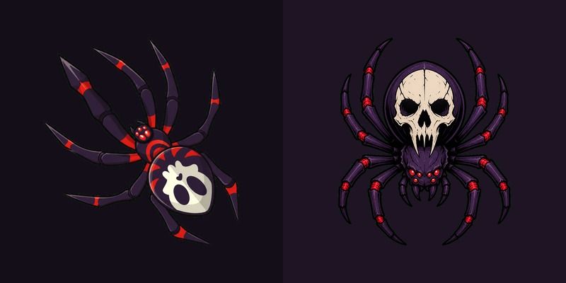 Marvel Spider-Man Skull Spider