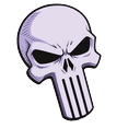 Marvel The Punisher Pointer