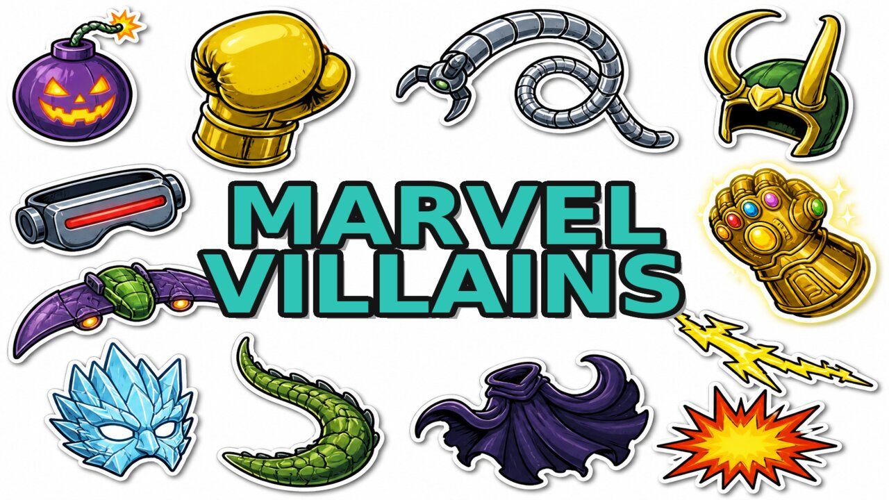 Marvel Villains - Custom cursor collection preview