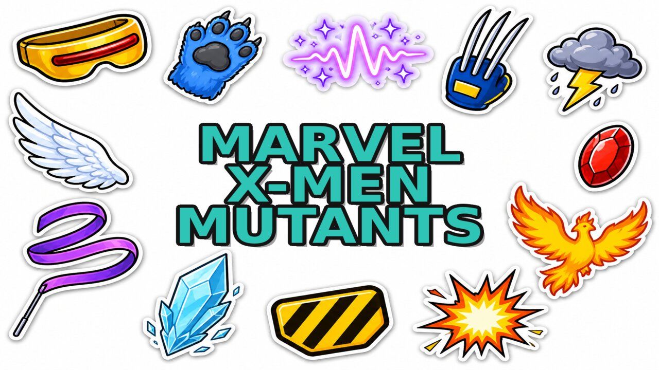Marvel X-Men & Mutants - Custom cursor collection preview