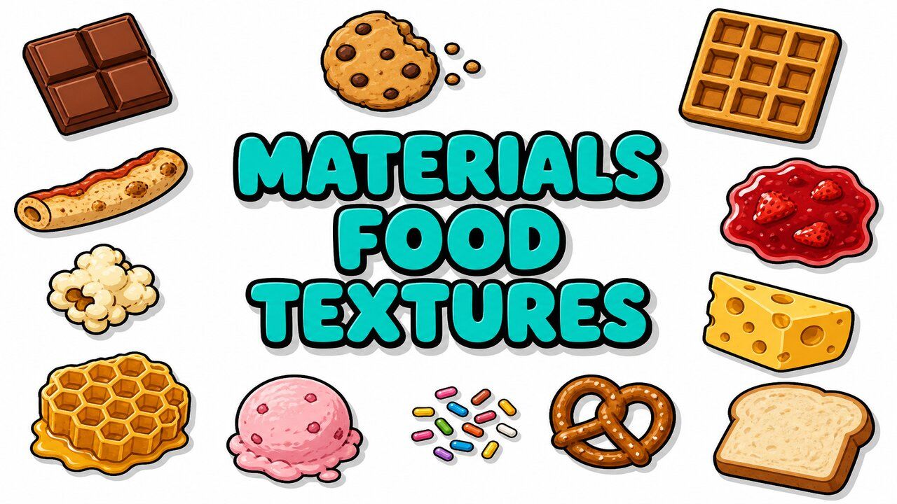 Materials Food Textures - Custom cursor collection preview