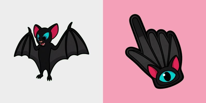 Mavis Bat Cursor | Custom Cursors Planet