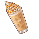 McDonalds Caramel Apple Pie Coffee Glass Default