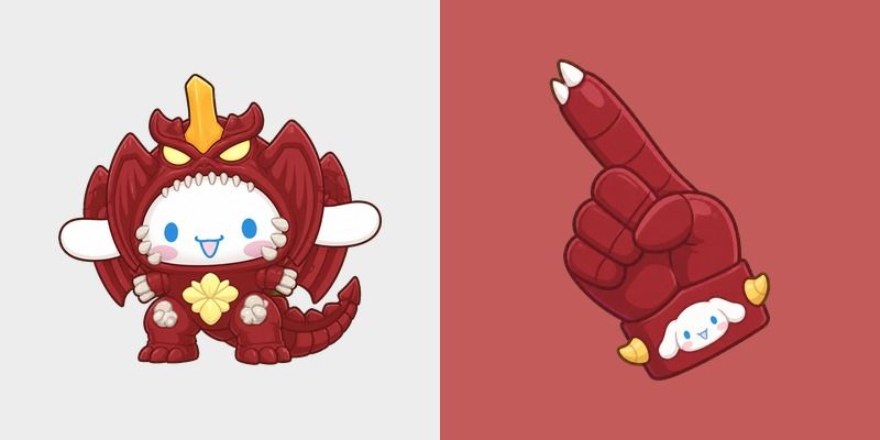 McDonalds Cinnamoroll Destoroyah