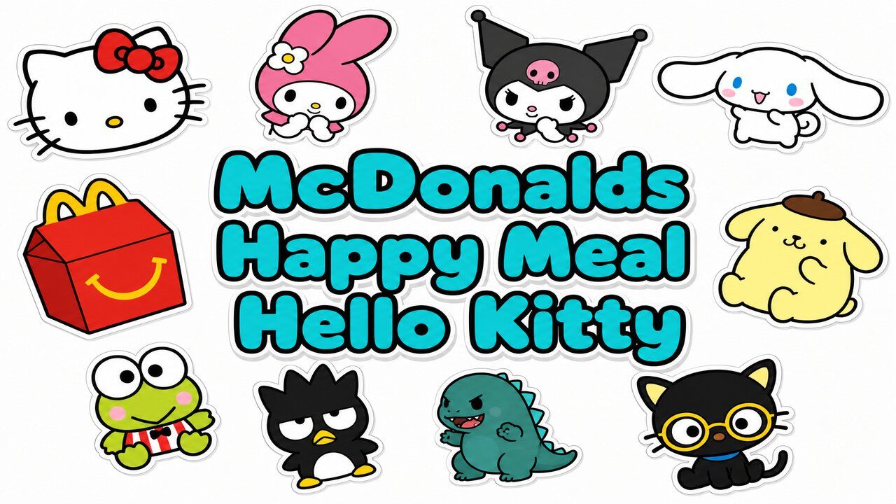 Фон колекції McDonalds Happy Meal Hello Kitty