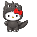 McDonalds Hello Kitty Godzilla Default