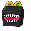 McDonalds Kuromi Mechagodzilla Pointer