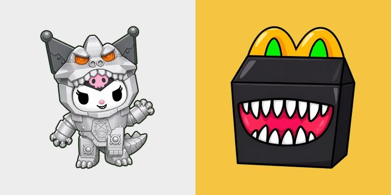 McDonalds Kuromi Mechagodzilla