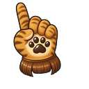 Mei Mei Tole Tole Cat Meme Pointer