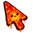 Meme Cute Burning Lava Light Default